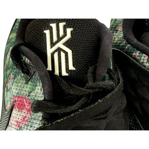 Nike Kyrie Irving Low Floral Basketball Sneakers Black AO8979-002